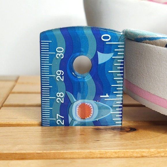 Coach🤍🩷💙💚Fionah Wedge Sandals, 10 M 🆕 - Picture 12 of 14